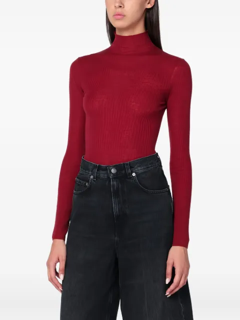 6397 turtleneck sweater Red NSW665WO