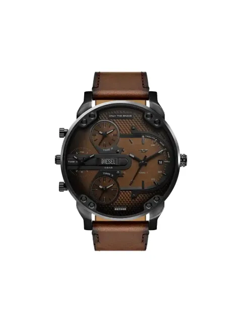 Diesel Mega Chief Slim 55mm Brown DZ7492