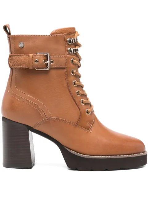 Carmela 80mm lace-up boots Brown 162687