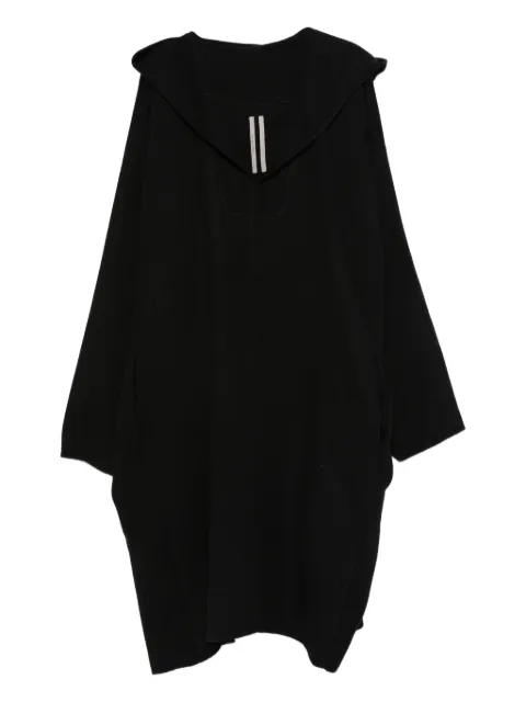 Rick Owens wide-collar coat Black RO02E4960DBC