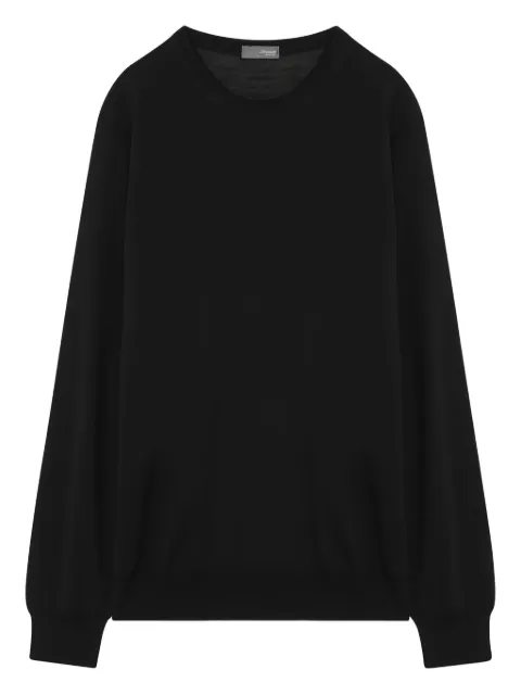 Drumohr crew-neck sweater Black D0D103WO