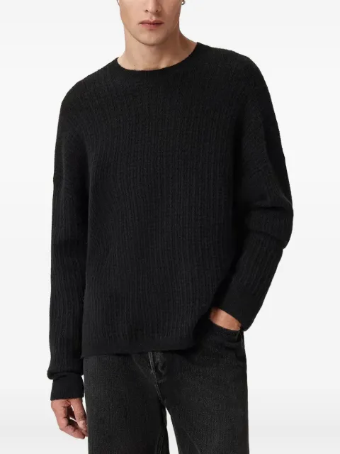 AllSaints Jakob crew-neck sweater Black M008KD