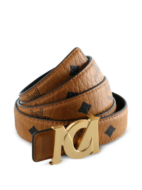 MCM M-Art reversible belt Brown MYBFSUM01