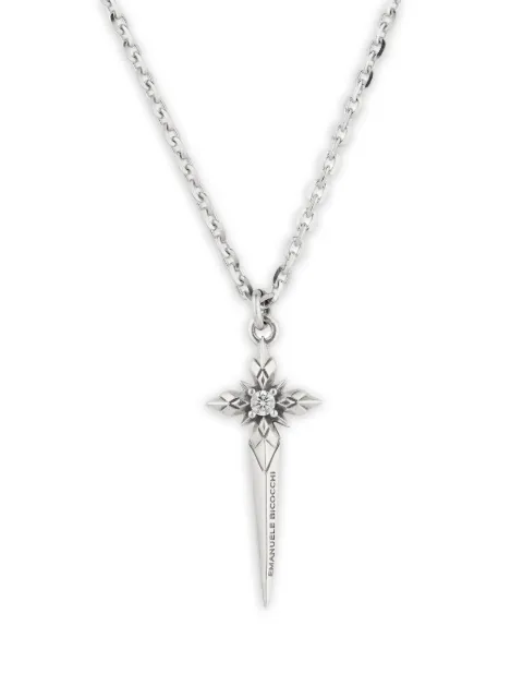Emanuele Bicocchi Stella Ventis dagger necklace Silver ANASPCN1