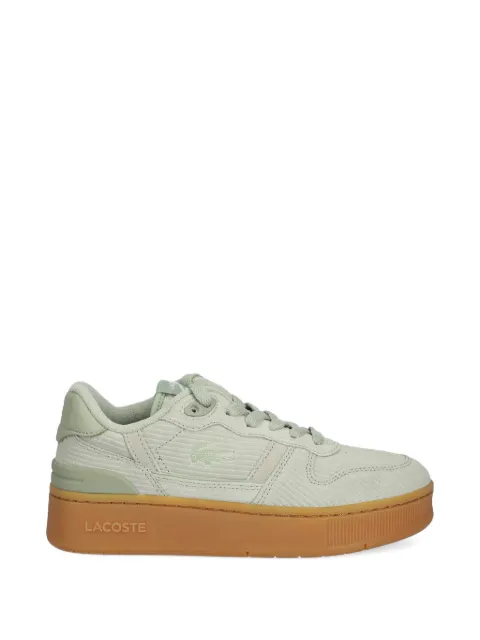Lacoste T-Clip corduroy platform sneakers Green 50SFA0187