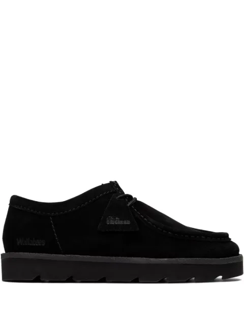 Clarks Originals Meare Walla lace-up suede boots Black 26183761