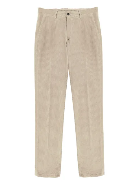 slowear corduroy tapered trousers Neutrals 1SA1004687B