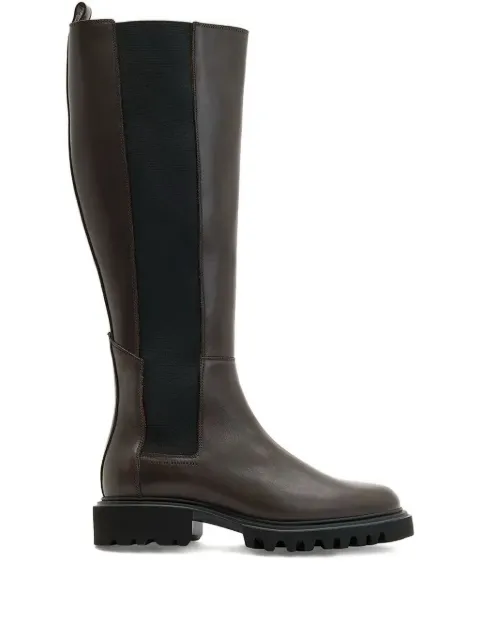 AllSaints Maeve leather boots Brown W098FB