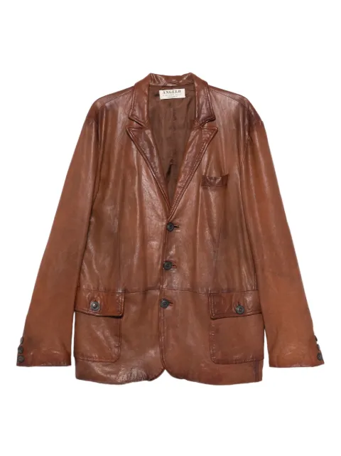 A.N.G.E.L.O. Vintage Cult 2000s buttoned pocket jacket Brown AN750LF
