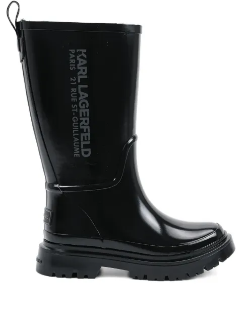 Karl Lagerfeld K/Torrents rain boots Black KL47180SV00