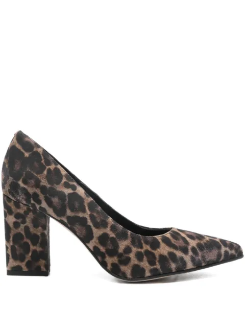 Pedro Miralles leopard-print pointed-toe pumps Brown 29610