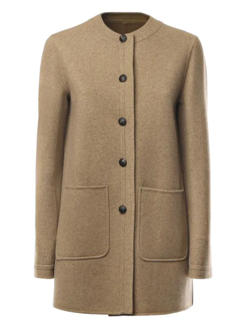Loro Piana Kiri buttoned coat Neutrals FAP6977H10U