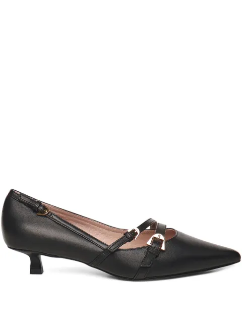 Coccinelle 30mm Fernanda buckle-strap heeled pumps Black E4SRF130301