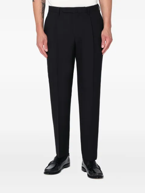Santaniello pleated trousers Black ARECHIRIMAE4097