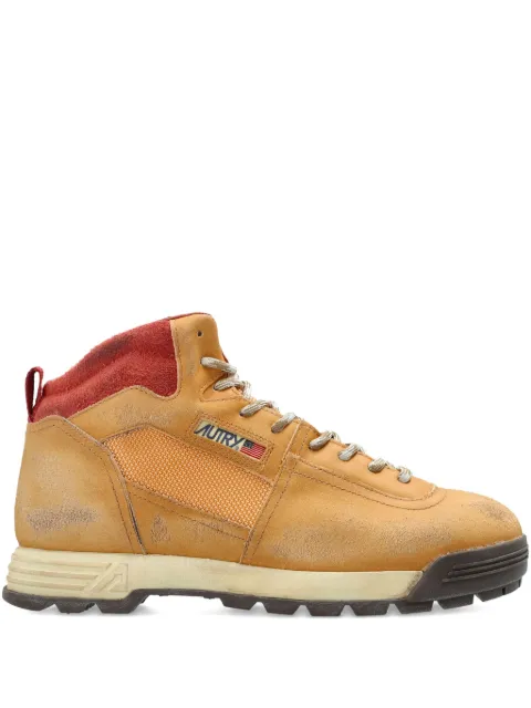 Autry Malga Mid lace-up boots Neutrals HBMMSF02