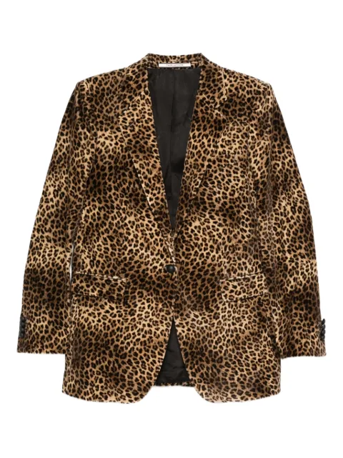 Tagliatore leopard-print blazer Brown JADRIANNE11B800012V