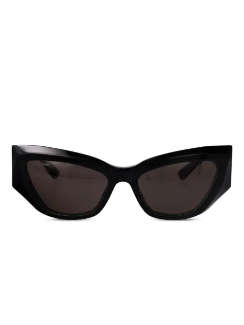 Balenciaga Eyewear bb-logo geometric-frame sunglasses Black BB0444S