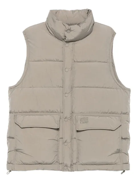 Maison Kitsuné puffer gilet Grey PM02231WQ4070
