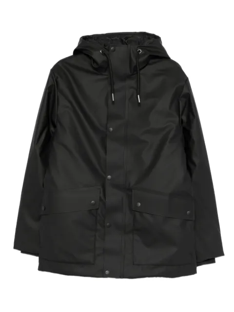 Rains Nome hooded waterproof jacket Black RA21450
