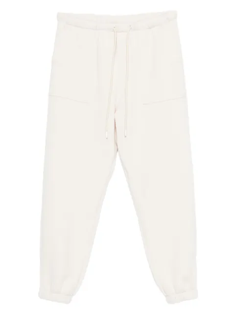 YES LONDON drawstring-waist track pants White XP3332PN