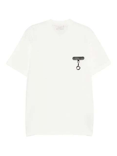 YES LONDON charm-detailing T-shirt White XM4229BC