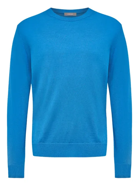 12 STOREEZ crew-neck sweater Blue 124000