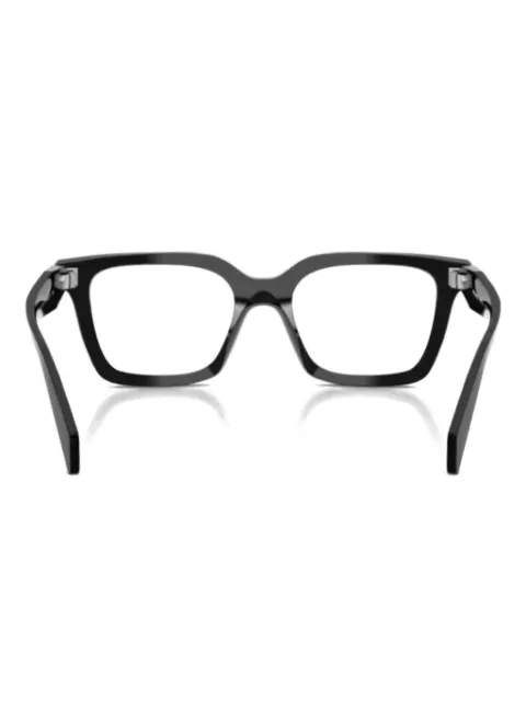 Prada Eyewear geometric-frame glasses Black PRC08V