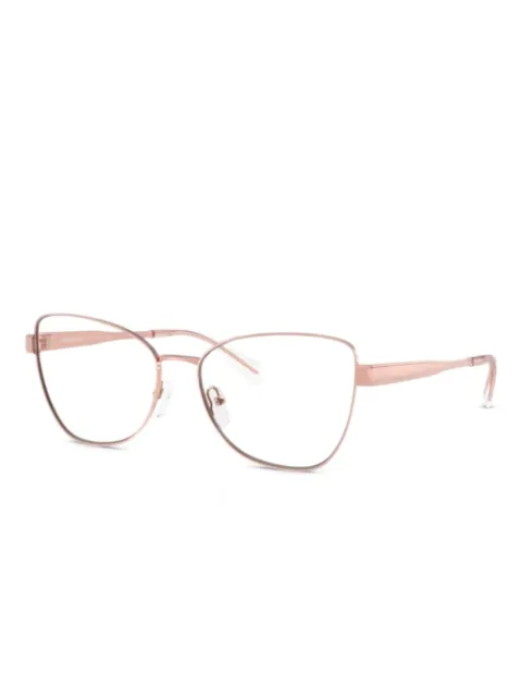 Michael Kors cat-eye metal glasses Pink 0MK3085