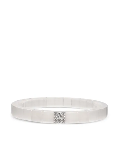 Roberto Demeglio 18K white gold Scacco bracelet White 961B1DB