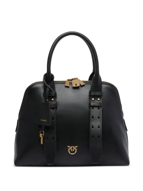PINKO Escape Bag medium leather handbag Black 105906A0QO
