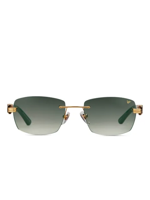 Vintage Frames Company Bal Harbour rimless sunglasses Green BLBH20014