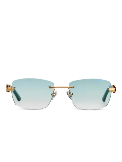 Vintage Frames Company Bal Harbour rimless sunglasses Gold BLBH20002