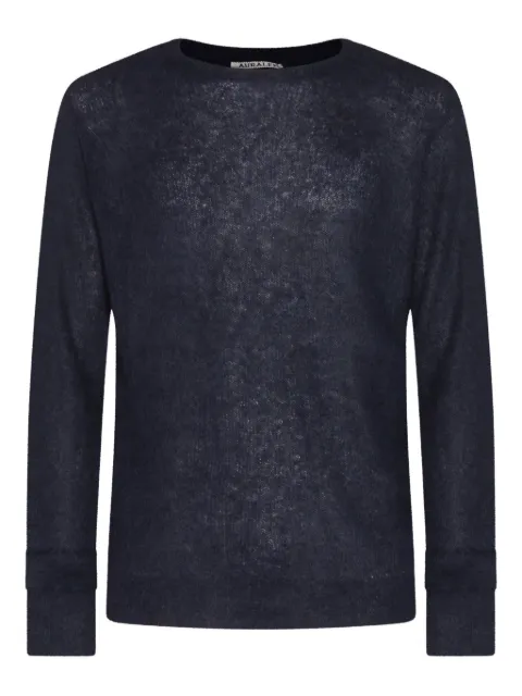 Auralee long-sleeves sweater Blue A25AP01AK