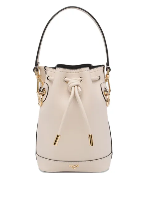 FENDI Mon Tresor removable-handle bucket bag Neutrals 8BS109AYJ1