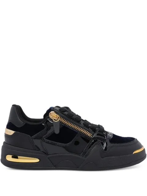 Giuseppe Zanotti zip round toe sneakers Black RU50026001