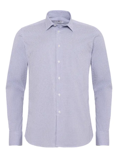 LOJA DAS MEIAS floral-pattern shirt Blue LMSLIMFIT