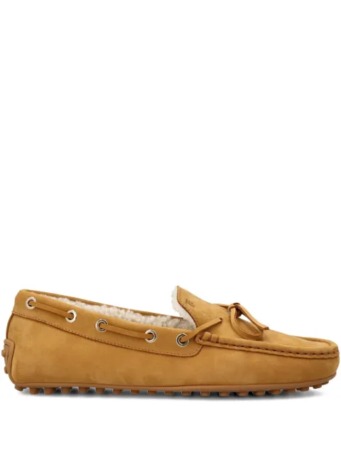 Tod's City Gommino nubuck loafers Neutrals XXW10L0JR20UFQ