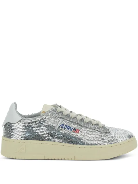 Autry sequin embellished sneakers Silver ADLW