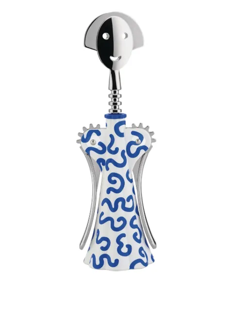Alessi Anna G pattern-design corkscrew White AM01A8