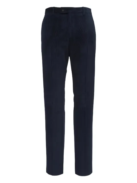 Maurizio Baldassari corduroy-texture trousers Blue TC190653