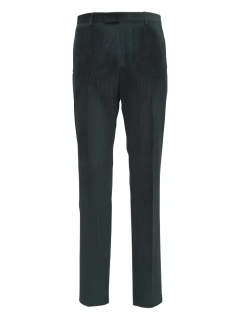 Maurizio Baldassari corduroy-texture trousers Green TC190468