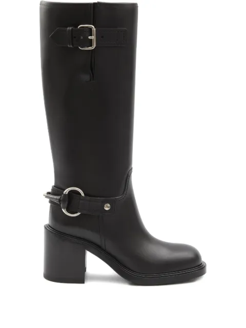 Gucci 70mm leather boots Black 834766AAE2C