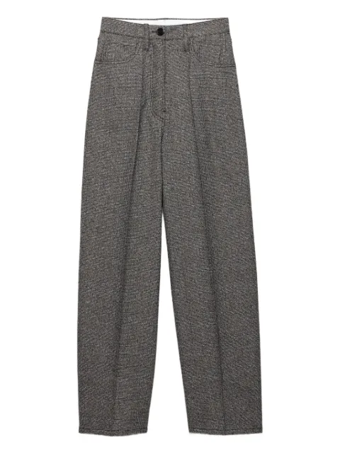 Prada prince of wales check trousers Grey P265JSOOO15K5