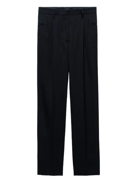 Prada zipper-fly wool trousers Black P247JSOOO17V1