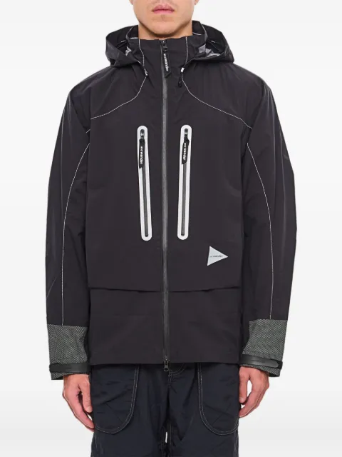 and Wander shield-effect hooded jacket Black 5745911001010