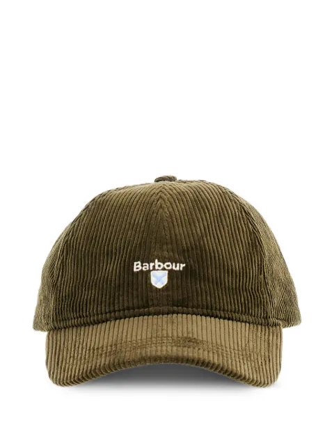 Barbour Preston corduroy logo cap Green MHA0911OL51