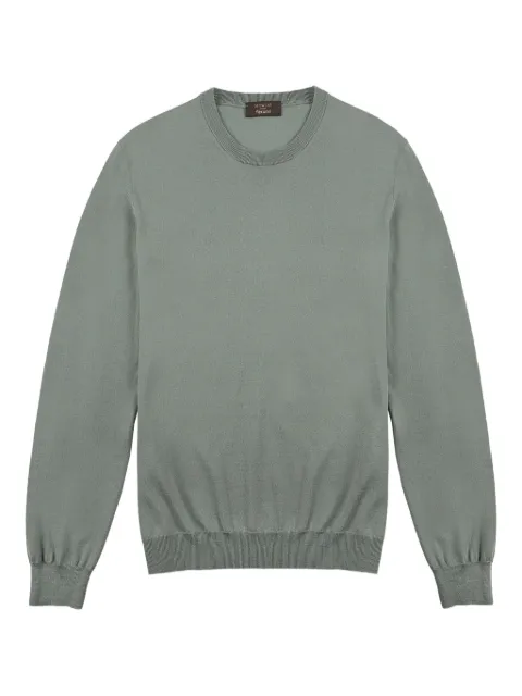 Zanone crew-neck sweater Green 810234Z0290