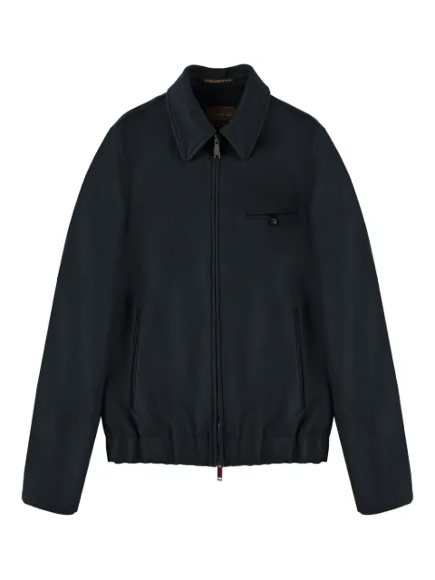 Montedoro Primo zip-up bomber jacket Blue 63M211M4643