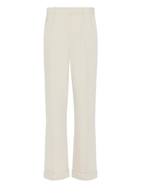 Maison Margiela pleated trousers Neutrals S50KA0699M35225