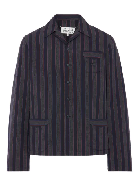 Maison Margiela cotton striped shirt Grey S50DT0066M35725